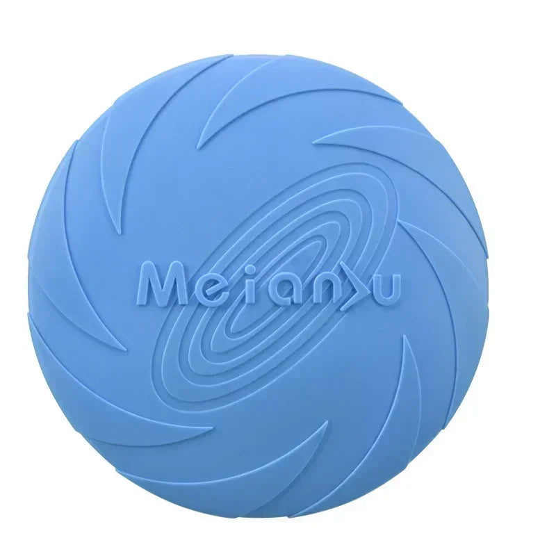 Multicolor Frisbeed Dog Toy  Fashion Pet Dog Silicone Game Flying Discs Trainning Interactive Toys Pet Supplies Flying Disc