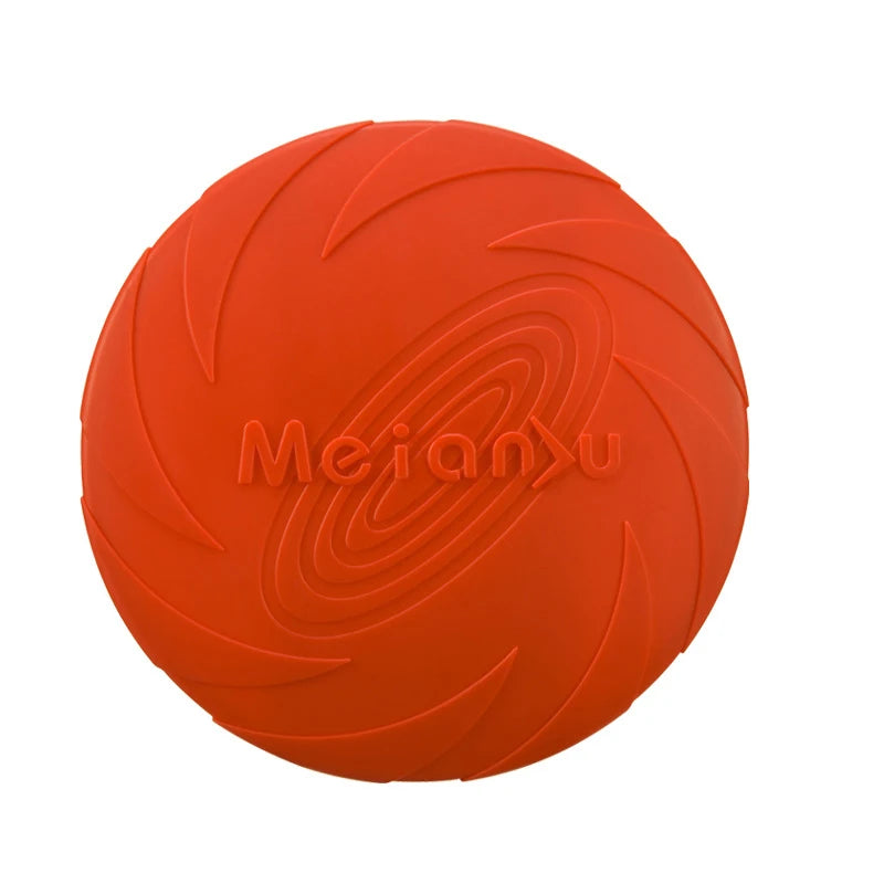 HH Interactive Silicone Flying Saucer Toy for Dogs And Cats Chew Resistant Flying Disc Pet Game Perfect for Puppy Training Fun