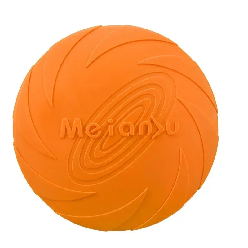 HH Interactive Silicone Flying Saucer Toy for Dogs And Cats Chew Resistant Flying Disc Pet Game Perfect for Puppy Training Fun