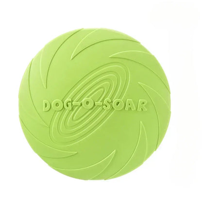 Multicolor Frisbeed Dog Toy  Fashion Pet Dog Silicone Game Flying Discs Trainning Interactive Toys Pet Supplies Flying Disc