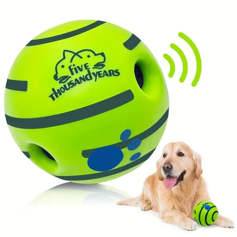 Funny Interactive Giggle Ball - Balls for Dog IQ Training, Pet Interactive Toy, Stimulating Play, Mental Stimulation, and Exerci