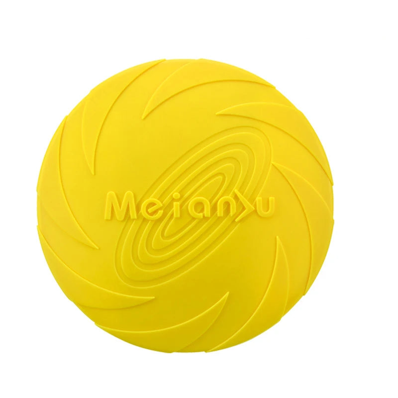 HH Interactive Silicone Flying Saucer Toy for Dogs And Cats Chew Resistant Flying Disc Pet Game Perfect for Puppy Training Fun