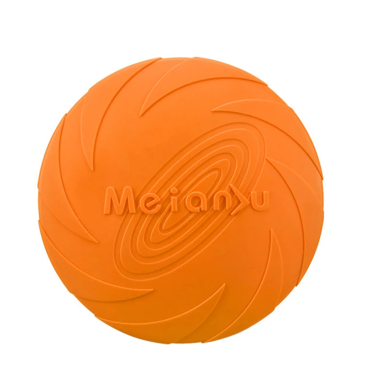 HH Interactive Silicone Flying Saucer Toy for Dogs And Cats Chew Resistant Flying Disc Pet Game Perfect for Puppy Training Fun