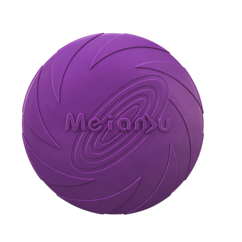 HH Interactive Silicone Flying Saucer Toy for Dogs And Cats Chew Resistant Flying Disc Pet Game Perfect for Puppy Training Fun