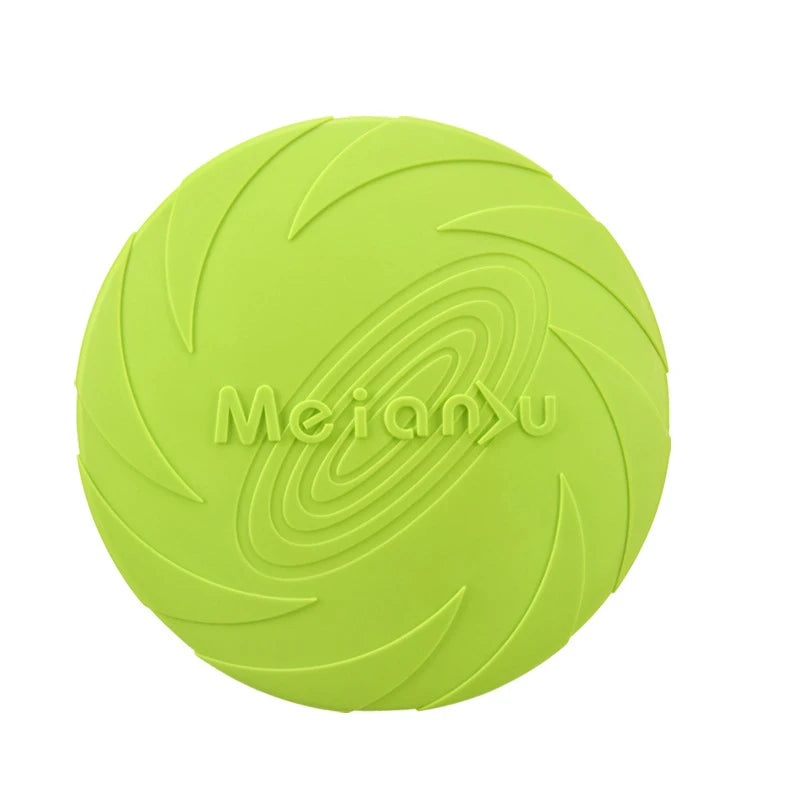 HH Interactive Silicone Flying Saucer Toy for Dogs And Cats Chew Resistant Flying Disc Pet Game Perfect for Puppy Training Fun